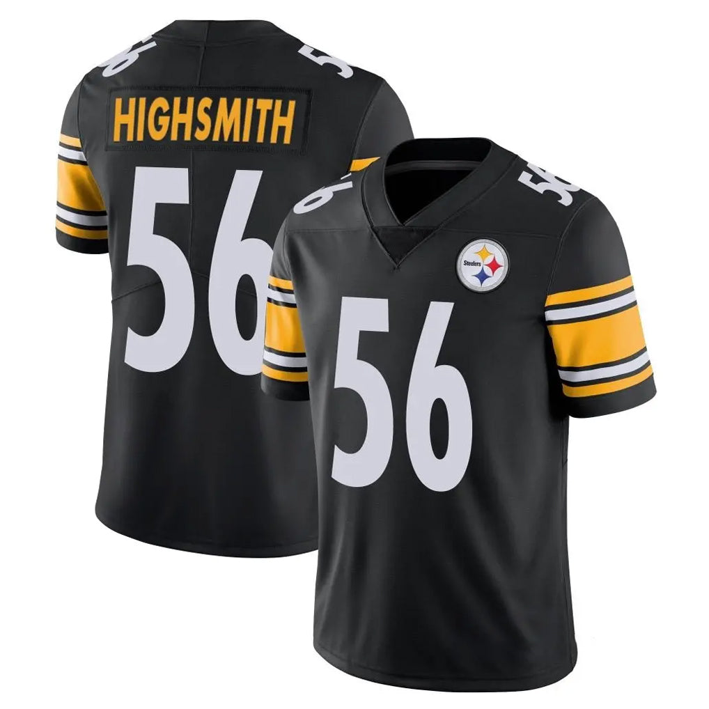 Yuxns P.Steelers #56 Alex Highsmith Player Black Limited Vapor Untouchable Home Game Stitched Jerseys