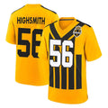 Yuxns P.Steelers #56 Alex Highsmith Player Gold Limited 1933 Throwback Home Game Stitched Jerseys