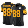 Yuxns P.Steelers #88 Pat Freiermuth Player Black Limited 2nd Alternate Vapor F.U.S.E. Home Game Stitched Jerseys