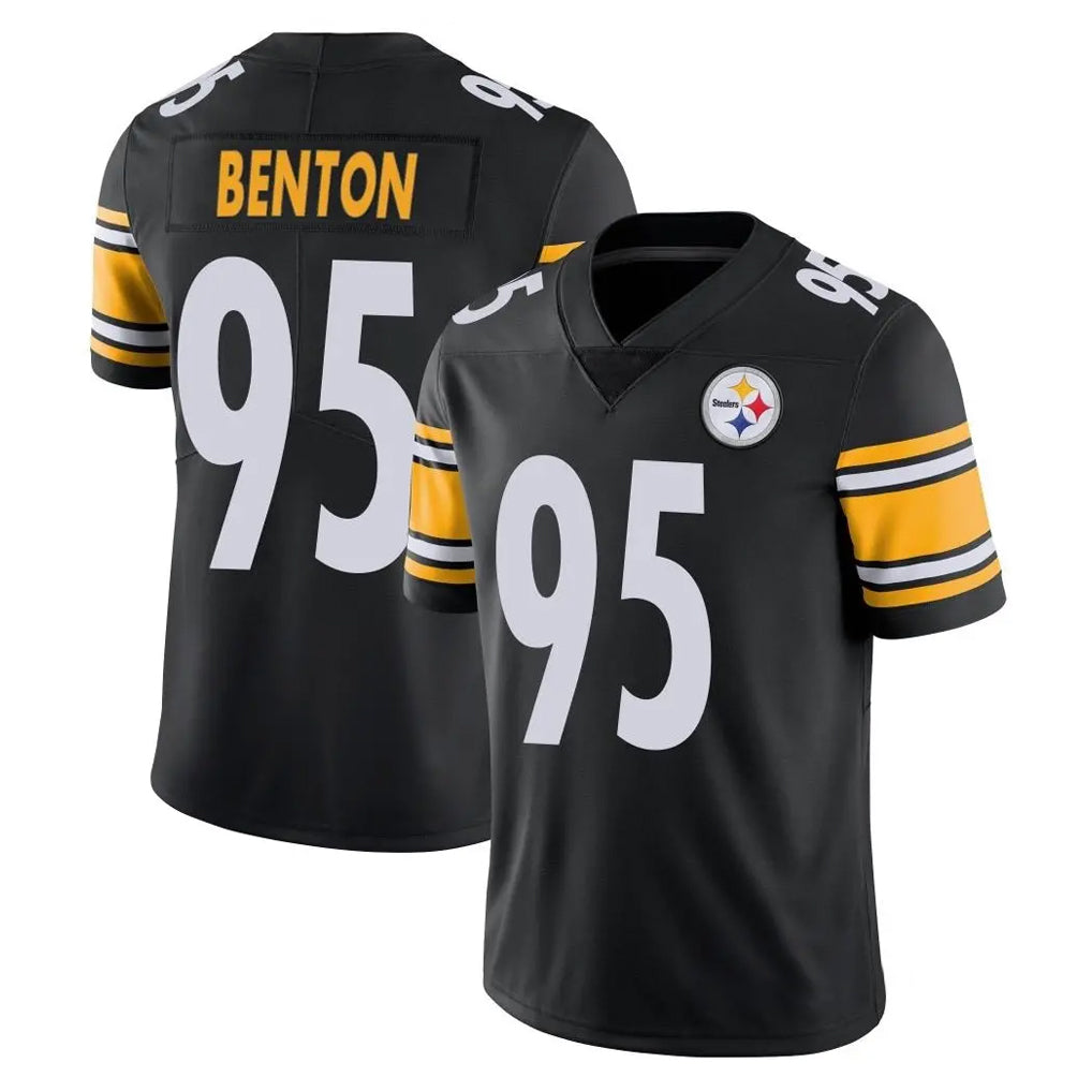 Yuxns P.Steelers #95 Keeanu Benton Player Black Limited Vapor Untouchable Home Game Stitched Jerseys