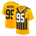 Yuxns P.Steelers #95 Keeanu Benton Player Gold Limited 1933 Throwback Home Game Stitched Jerseys