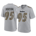 Yuxns P.Steelers #95 Keeanu Benton Player Gray Atmosphere Fashion Home Game Stitched Jerseys