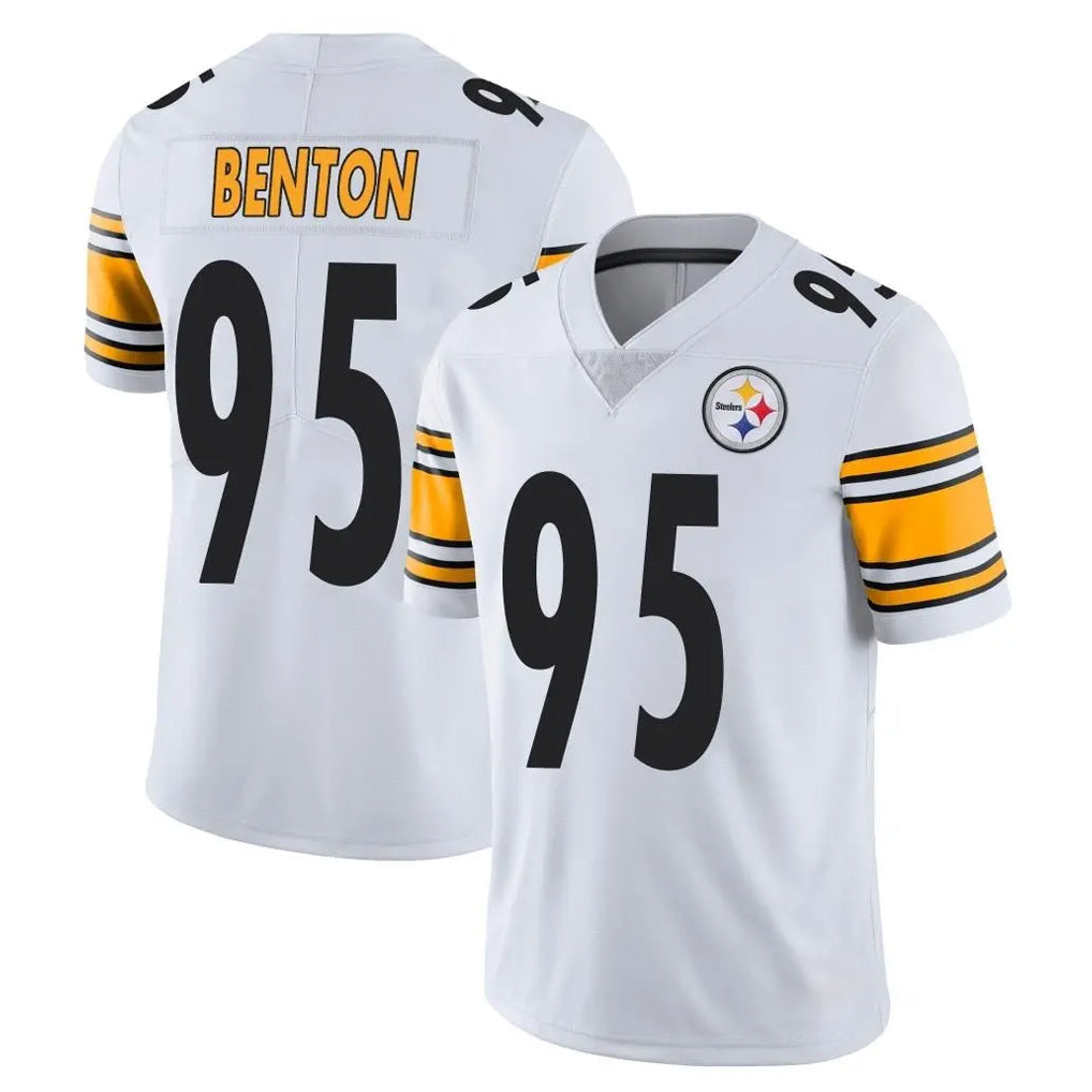 Yuxns P.Steelers #95 Keeanu Benton Player White Limited Vapor Untouchable Home Game Stitched Jerseys