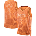 Yuxns P.Suns #1 Devin Booker Orange Select Series Swingman Stitched Jerseys