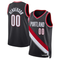 Yuxns PT.Blazers #00 Scoot Henderson Black 2023 Draft Swingman Stitched Jerseys - Icon Edition