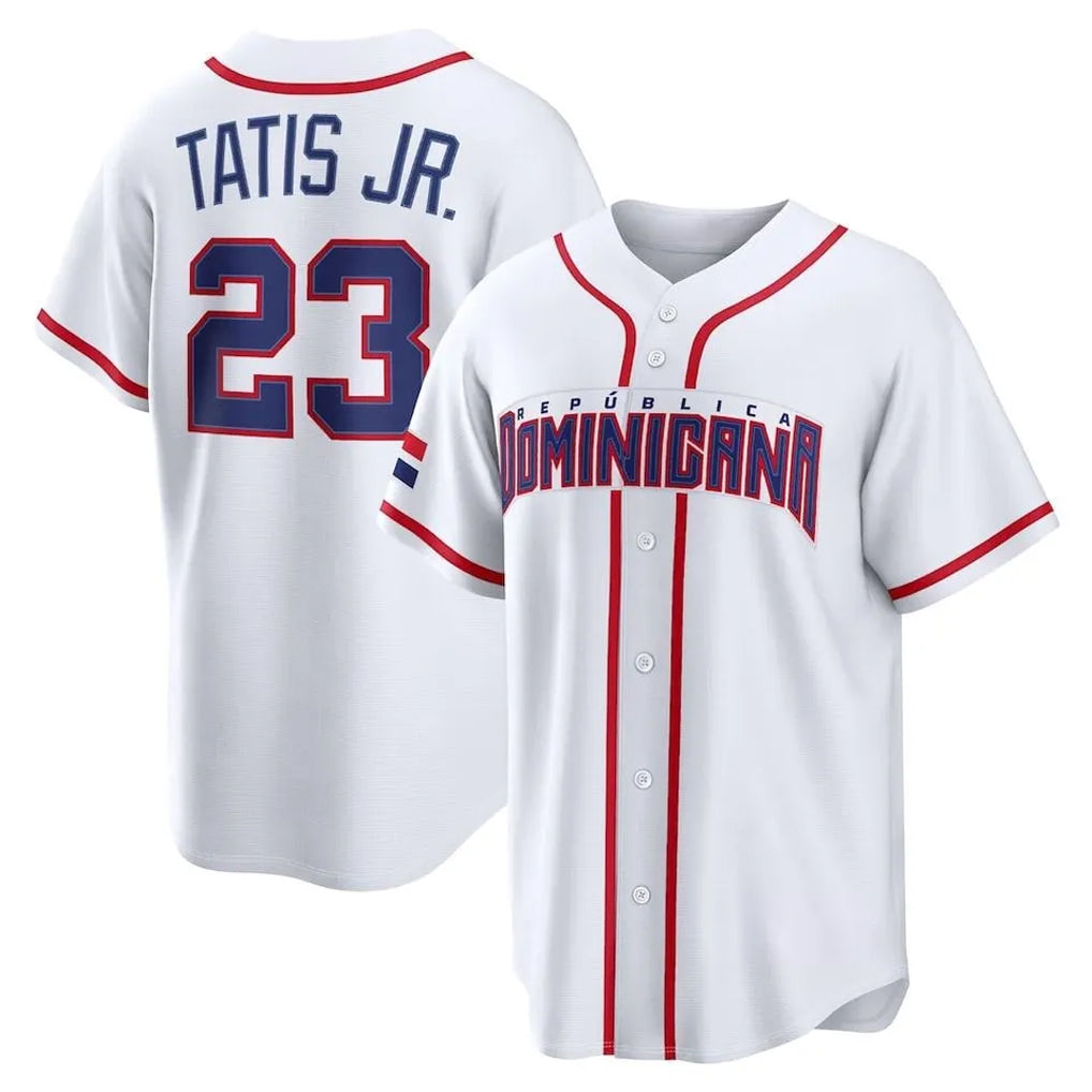 Yuxns S.Diego Padres #23 Fernando Tatis Jr Player White 2026 World Classic Home Limited Stitched Jerseys