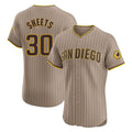 Yuxns S.Diego Padres #30 Gavin Sheets Player Khaki Home Limited Elite Stitched Jerseys