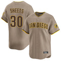 Yuxns S.Diego Padres #30 Gavin Sheets Player Khaki Home Limited Stitched Jerseys