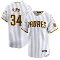Yuxns S.Diego Padres #34 Michael King Player White Home Limited Stitched Jerseys