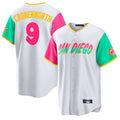 Yuxns S.Diego Padres #9 Jake Cronenworth Player White City Connect Home Game Stitched Jerseys