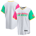 Yuxns S.Diego Padres ## Diego Padres Blank Player White City Connect Home Game Stitched Jerseys