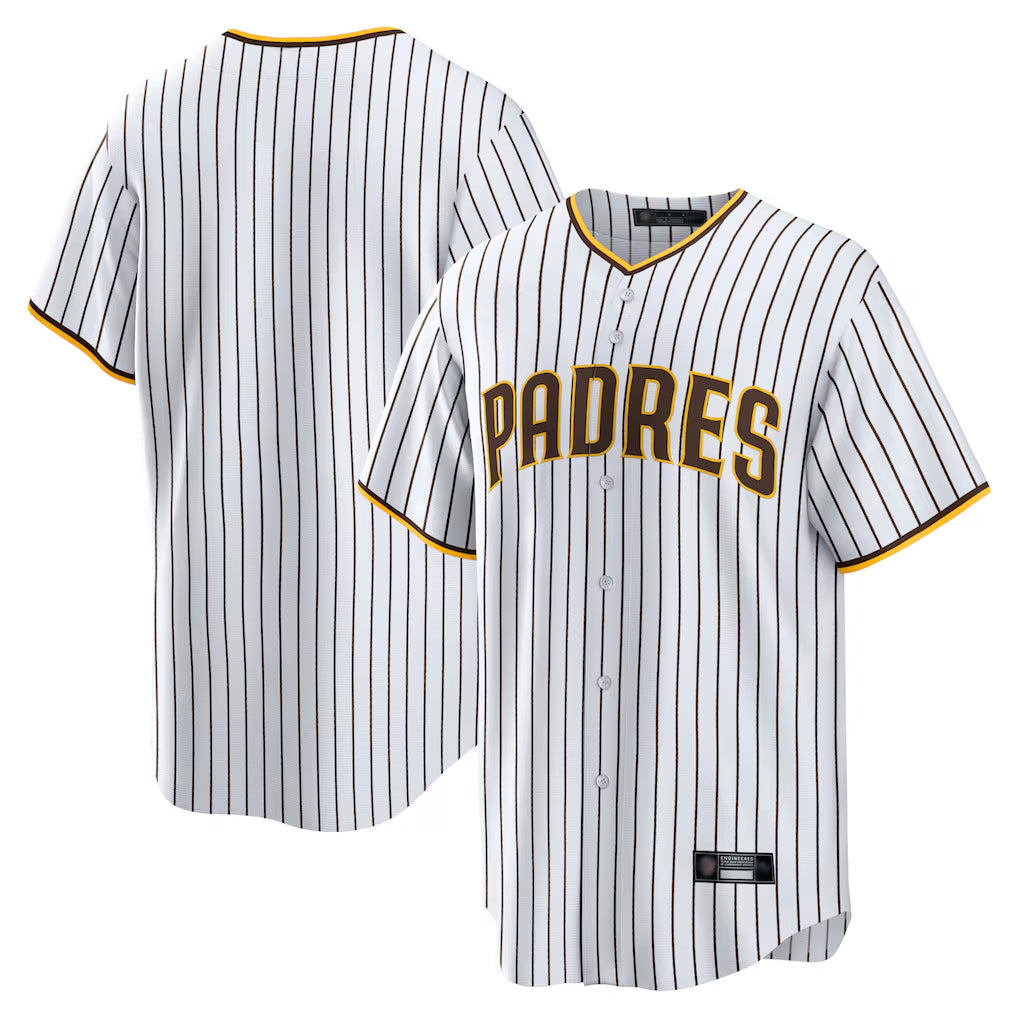 Yuxns S.Diego Padres ## Diego Padres Blank Player White Home Game Stitched Jerseys