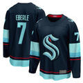 Yuxns S.Kraken #7 Jordan Eberle Navy Home Breakaway Player Jerseys