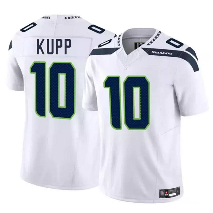 Yuxns S.Seahawks #10 Cooper Kupp Player White Vapor F.U.S.E. Limited Stitched Jerseys
