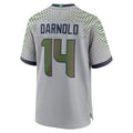 Yuxns S.Seahawks #14 Sam Darnold 2025 Rivalries Collection Game Jersey - Wolf Gray Stitched Jerseys