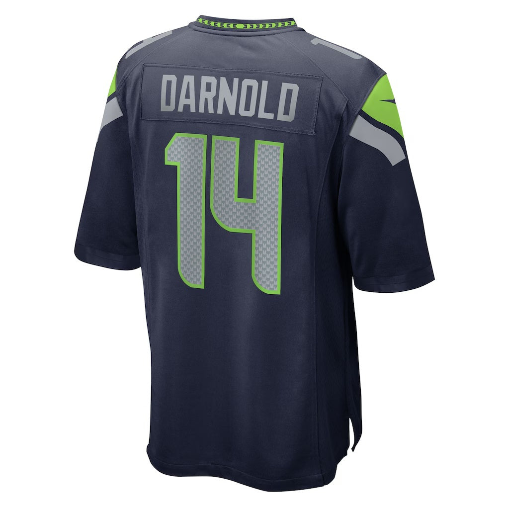Yuxns S.Seahawks #14 Sam Darnold College Navy Team Game Stitched Jerseys