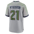 Yuxns S.Seahawks #21 Devon Witherspoon Player Gray Rivalries Collection Game Stitched Jerseys