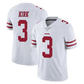 Yuxns SF.49ers #3 Christian Kirk Player White Limited Vapor Untouchable Home Game Stitched Jerseys