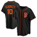 Yuxns SF.Giants #10 Casey Schmitt Player  Black 2026 Home Game Stitched Jerseys