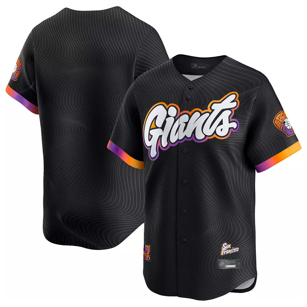 Yuxns SF.Giants ## Giants Blank Player Black City Connect Limited Vapor Stitched Jerseys