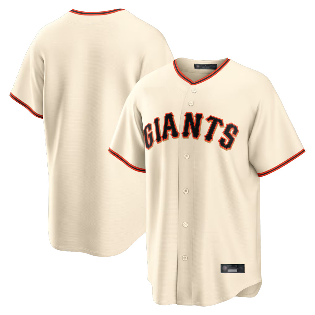Yuxns SF.Giants ## Giants Blank Player Cream Home Game Stitched Jerseys