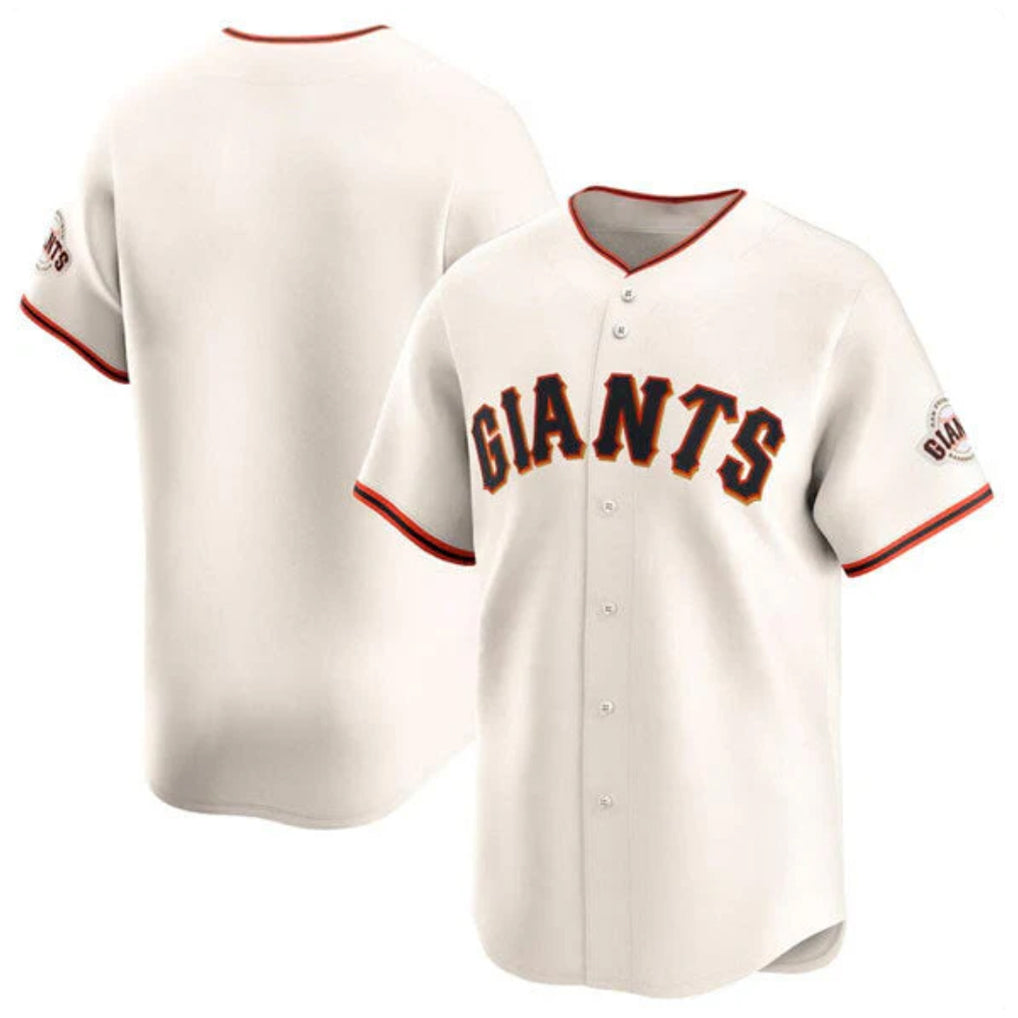 Yuxns SF.Giants ## Giants Blank Player Cream Home Limited Stitched Jerseys