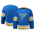 Yuxns SL.Blues Blue Home Authentic Pro Jerseys