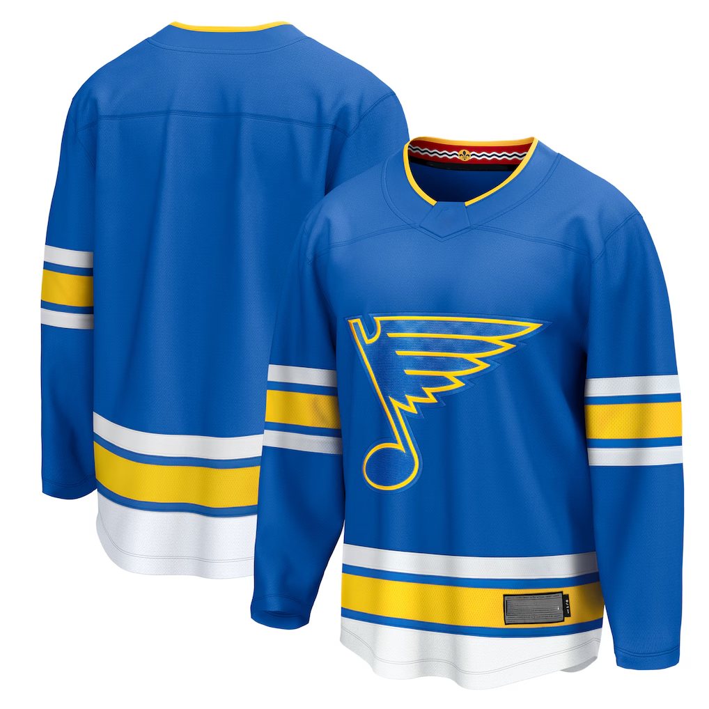 Yuxns SL.Blues Blue Home Breakaway Jerseys