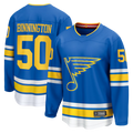 Yuxns SL.Blues #50 Jordan Binnington Blue Home Breakaway Player Jerseys