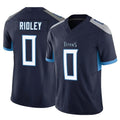 Yuxns T.Titans #0 Calvin Ridley Player Navy Vapor F.U.S.E. Limited Stitched Jerseys