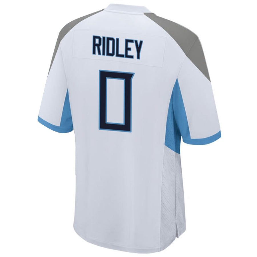 Yuxns T.Titans #0 Calvin Ridley Player White Home Game Stitched Jerseys