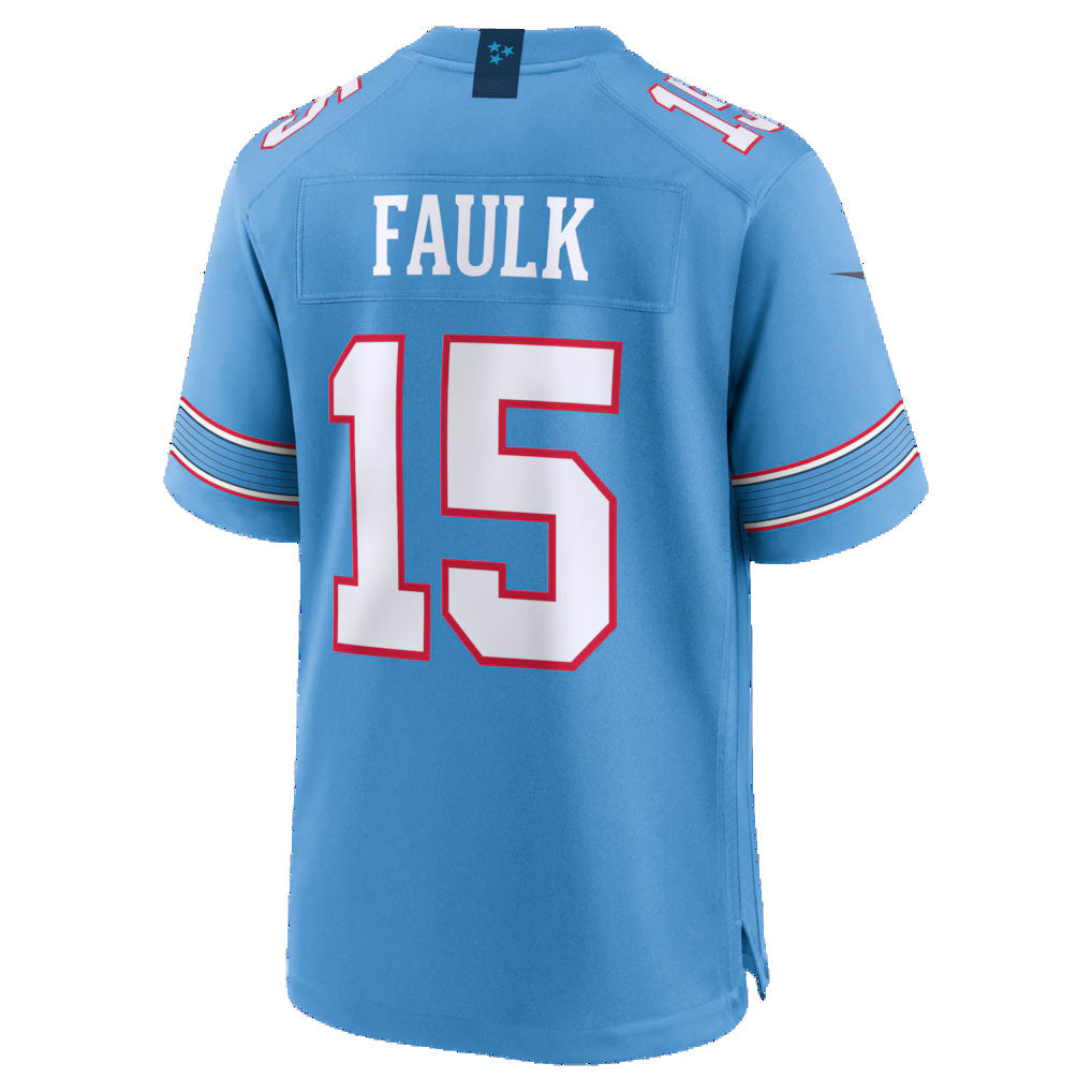 Yuxns T.Titans #15 Keldric Faulk Light Blue Team Game Stitched Jerseys