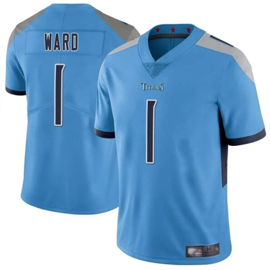 Yuxns T.Titans #1 Cameron Ward Player Blue Vapor Limited Stitched Jerseys