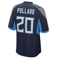 Yuxns T.Titans #20 Tony Pollard Navy Game Player Jersey Stitched Jerseys