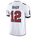 Yuxns TB.Buccaneers #12 Tom Brady Player White Vapor F.U.S.E. Limited Stitched Jerseys