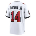 Yuxns TB.Buccaneers #14 Chris Godwin Jr. Player White Game Home Stitched Jerseys