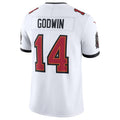 Yuxns TB.Buccaneers #14 Chris Godwin Jr. Player White Vapor Limited Stitched Jerseys