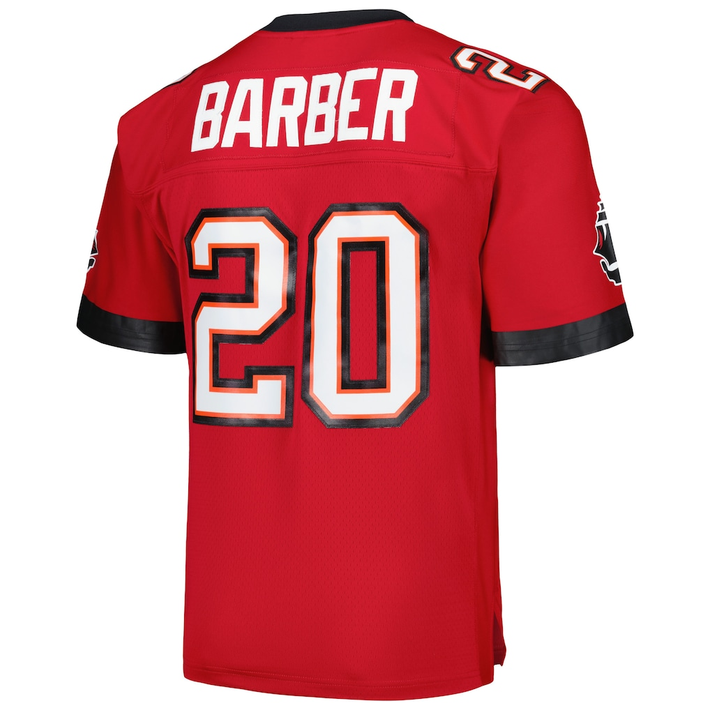 Yuxns TB.Buccaneers #20 Ronde Barber Mitchell & Ness Red Legacy Replica Puhic Stitched Jerseys