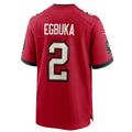 Yuxns TB.Buccaneers #2 Emeka Egbuka Player Red Home Game Stitched Jerseys