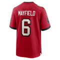 Yuxns TB.Buccaneers #6 Baker Mayfield Red Team Game Stitched Jerseys
