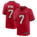 Yuxns TB.Buccaneers #7 Bucky Irving Player Red 50th Anniversary Game Stitched Jerseys
