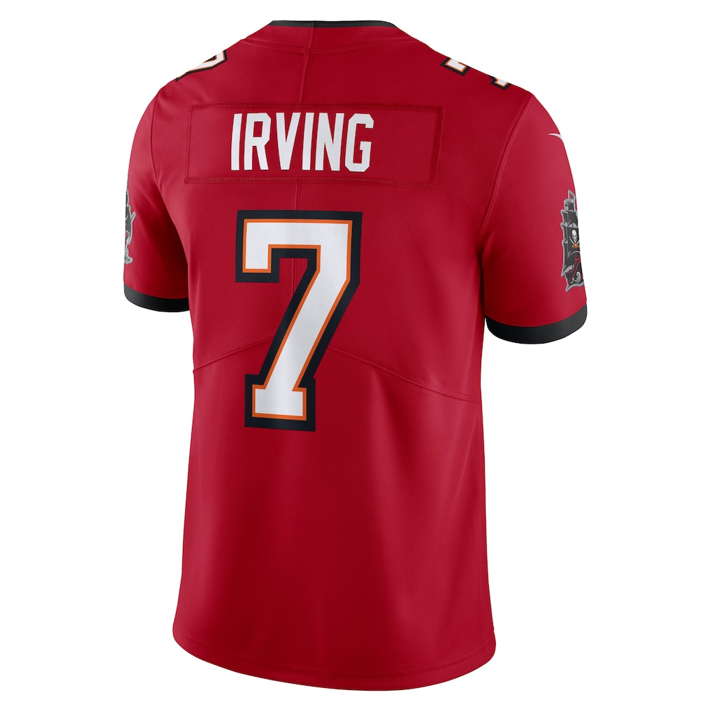 Yuxns TB.Buccaneers #7 Bucky Irving Red Vapor Untouchable Stitched Limited Jerseys