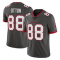Yuxns TB.Buccaneers #88 Cade Otton Player Pewter Limited Alternate Vapor Home Game Stitched Jerseys