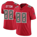 Yuxns TB.Buccaneers #88 Cade Otton Player Red Limited Color Rush Home Game Stitched Jerseys