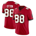 Yuxns TB.Buccaneers #88 Cade Otton Player Red Limited Vapor Home Game Stitched Jerseys