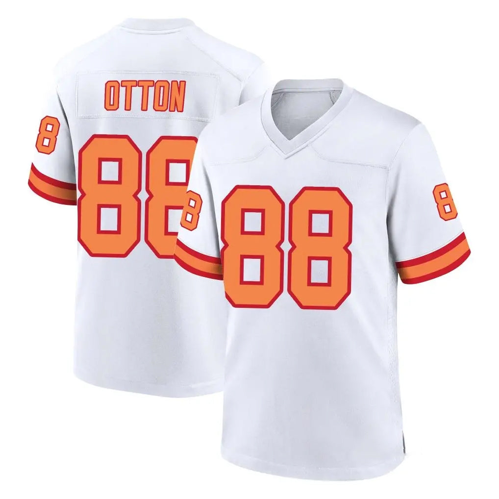Yuxns TB.Buccaneers #88 Cade Otton Player White '76 Home Game Stitched Jerseys