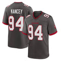 Yuxns TB.Buccaneers #94 Calijah Kancey Player Pewter Alternate Home Game Stitched Jerseys