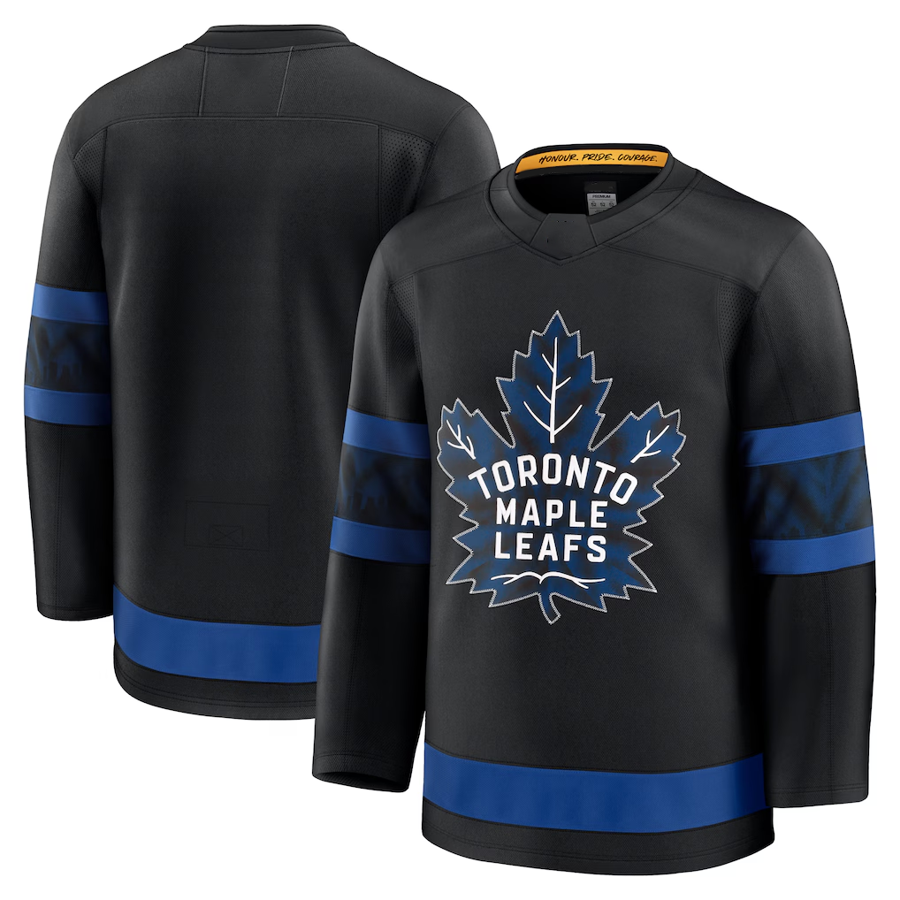 Yuxns TM.Leafs Black Alternate Premium