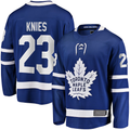 Yuxns TM.Leafs #23 Matthew Knies Blue Home Premier Breakaway Player Jerseys