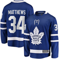 Yuxns TM.Leafs #34 Auston Matthews Blue Home Breakaway Jerseys